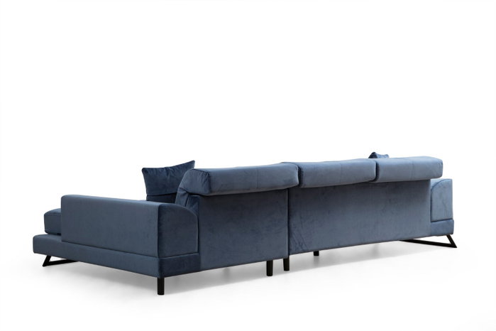 Atelier Del Sofa Frido Right (L3+Chl) - Azul Marino Atelier Del Sofa Frido Right (L3+Chl) - Azul Marino